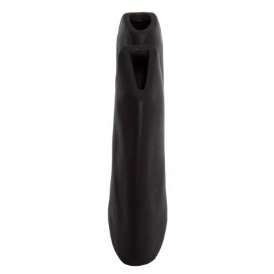 CERAMIC TABLE DECOR ARKEN HM4618.02 BLACK MATTE 29x8x37Hcm.
