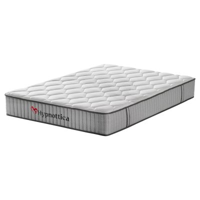 MATTRESS DOUBLE-SIZE HYPNOTTICA HM748.06 POCKET SPRINGS--WHITE 160x200x25Hcm