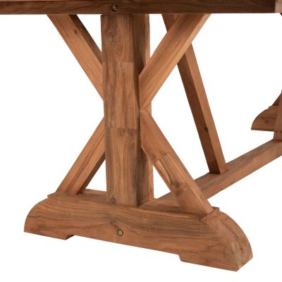 ТРАПЕЗНА МАСА KRONOS  200x90x75Hcm.