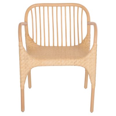 DINING CHAIR GIBBON HM9957.01 NATURAL RATTAN 62x55x82Hcm.