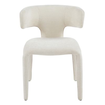 DINING ARMCHAIR BIEN HM18361.02 ECRU LINEN FABRIC 49.5x55.5x76Hcm.
