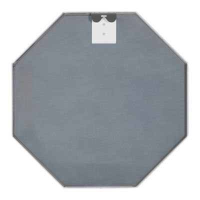 WALL MIRROR HM9583.40 OCTAGON SILVER ALUMINUM FRAME 55,5x2,5x55,5Hcm.