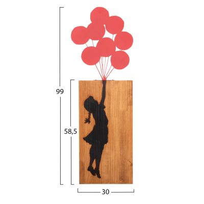 ДЕКОРАЦИЯ ЗА СТЕНА RED BALON