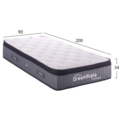HM661.90-200 DREAMTOPIA mattress, series ULTIMATE, 90X200x34H