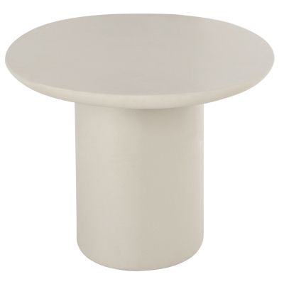 OVAL DINING TABLE BRECCAN HM6577.02 BEIGE FIBER CEMENT 240x100x75Hcm.