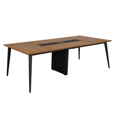 PROFESSIONAL CONFERENCE DESK SUPREME HM2355 MELAMINE-METAL LEGS 242x120x75Hcm