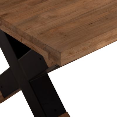ТРАПЕЗНА МАСА KATTE 250x100x78Hcm.-натурал