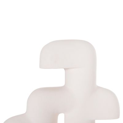 TABLE DECORATIVE LAMP ELBAR HM4698.02 FIBER CEMENT IN WHITE--[E14]--44x12x50Hcm.