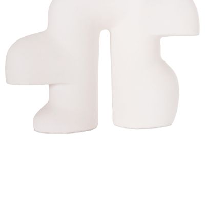 TABLE DECORATIVE LAMP ELBAR HM4698.02 FIBER CEMENT IN WHITE--[E14]--44x12x50Hcm.