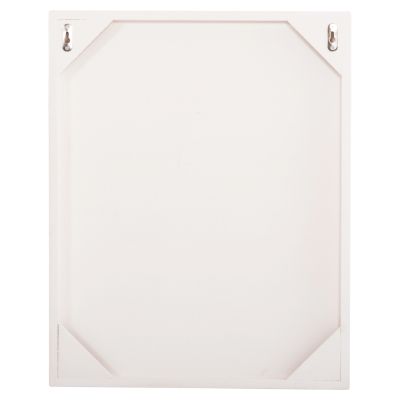 WALL DECOR PANEL RECTANGLE SERIES SANTORINI HM4534 MDF IN OFF WHITE COLOR-DECOR IN BEIGE 48x4.5(thickness)x60Hcm.