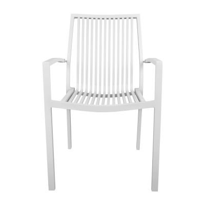 Алуминиев стол BRONCA - White 54,2x59x83,5 cm