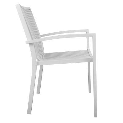 Алуминиев стол BRONCA - White 54,2x59x83,5 cm