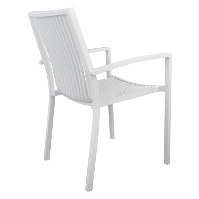 Алуминиев стол BRONCA - White 54,2x59x83,5 cm