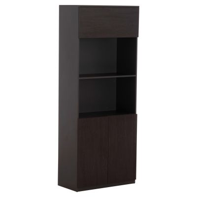 Професионална офис библиотека Rosewood -80x40x200см