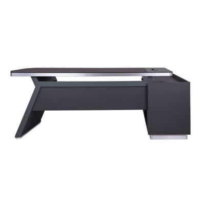 PROFESSIONAL LEFT CORNER OFFICE DESK ROSEWOOD HM2084L 220x180x76Hcm