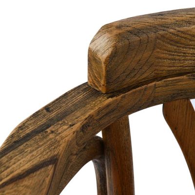 Дървен стол Vienna Type Antique natural HM0180.01 с мат 58,5x49,5x77 см