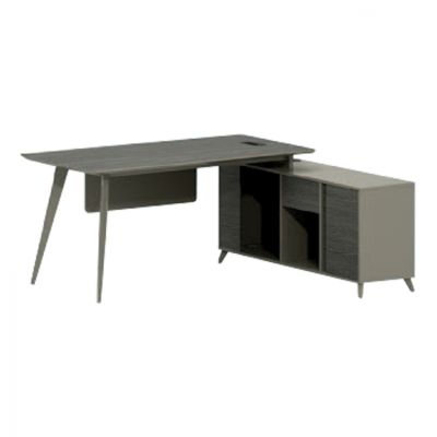 Професионална серия Office Lux 180x140x75 Реверсивен ъглов мока и пепел 