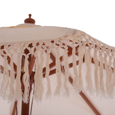 Чадър с ресни Макраме Φ225 x 2,60 m