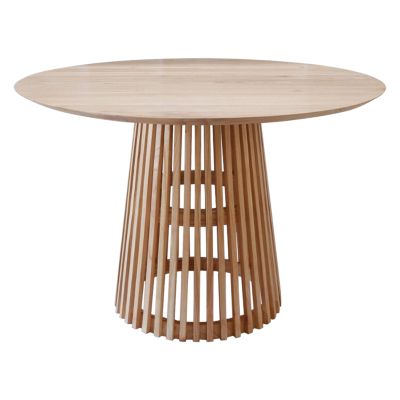 ROUND TABLE FRANTZ MINDI WOOD NATURAL COLOR Φ150x78.5Hcm.HM9457.01