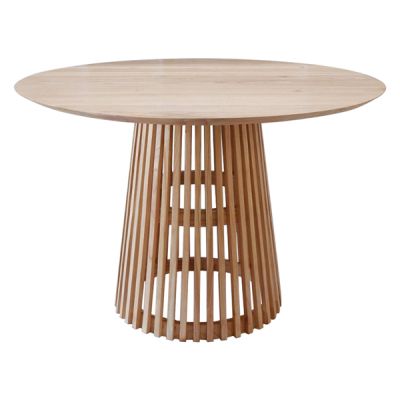 ROUND TABLE FRANTZ MINDI WOOD NATURAL COLOR Φ150x78.5Hcm.HM9457.01