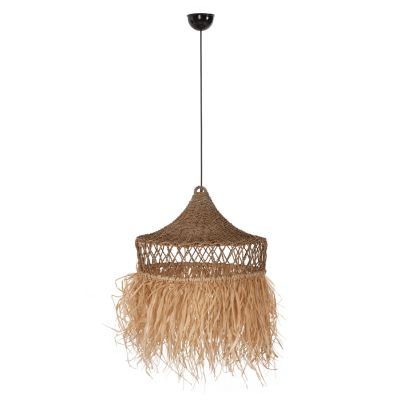  ЛАМПА FRINGES  - ЕСТЕСТВЕН ЦВЯТ Φ62x42Hcm.