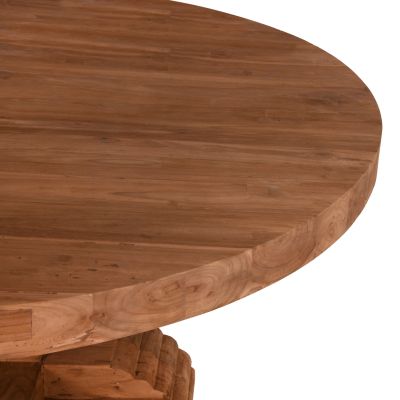 ТРАПЕЗНА МАСА ПРОВАНС  Φ180x76Hсм.-натурал