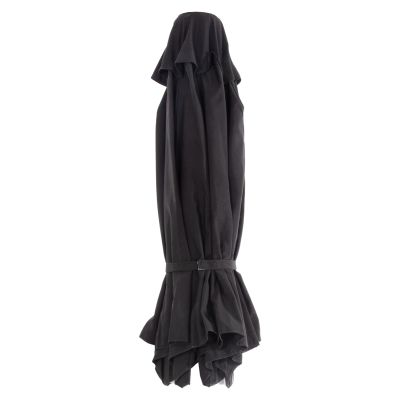 REPLACEMENT SHADE FOR UMBRELLA HM6028.03-BLACK POLYESTER- Φ220cm