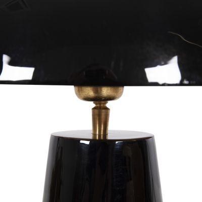 TABLE LAMP SMUSH HM4258.04 METAL IN BLACK-ROTATING CAP Φ32,5x69Hcm.