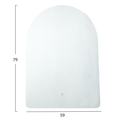 WALL MIRROR SERIES TORCH HM4497 NO FRAME-LED BACKLIGHTING 59x79Hcm.