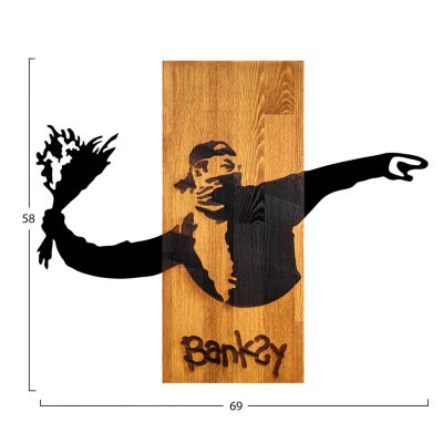 СТЕННА ДЕКОРАЦИЯ BANKSY