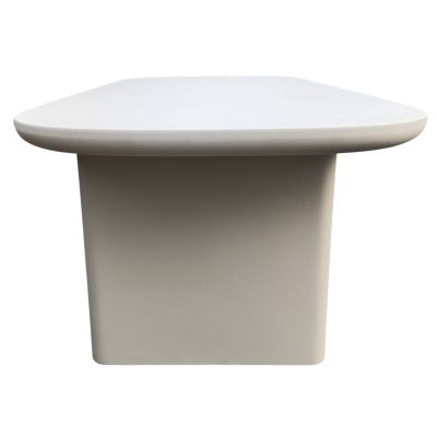 DINING TABLE AZAMI HM6600.02 BEIGE FIBER CEMENT 240x100x75Hcm