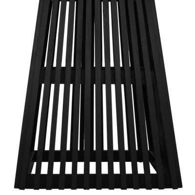 КВАДРАТНА ТРАПЕЗАРНА МАСА FRANTZ В ЧЕРНО 80x80x78Всм.