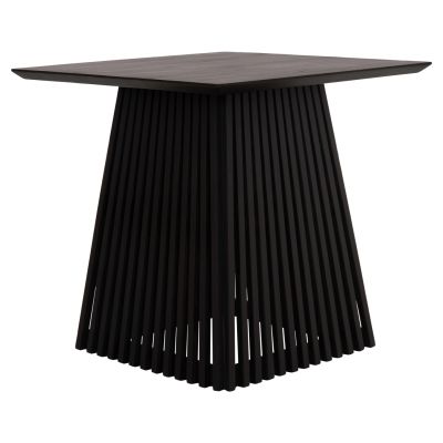 КВАДРАТНА ТРАПЕЗАРНА МАСА FRANTZ В ЧЕРНО 80x80x78Всм.