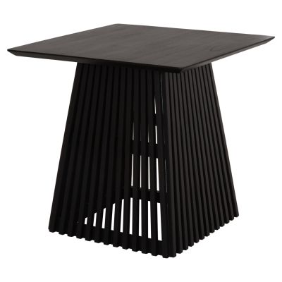 КВАДРАТНА ТРАПЕЗАРНА МАСА FRANTZ В ЧЕРНО 80x80x78Всм.