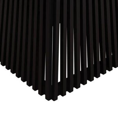 КВАДРАТНА ТРАПЕЗАРНА МАСА FRANTZ В ЧЕРНО 80x80x78Всм.