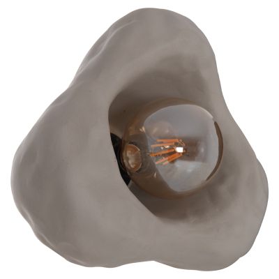 WALL SCONCE LUXON HM4701.03S FIBER CEMENT IN GREY 28x15x25Hcm.