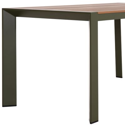 OUTDOOR DINING SET 5PCS HILLIARD HM10998.07 OLIVE GREEN ALUMINUM-POLYWOOD