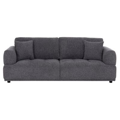 SOFA 3-SEATER STRUCTO-GREY FABRIC 227x94x88Hcm.