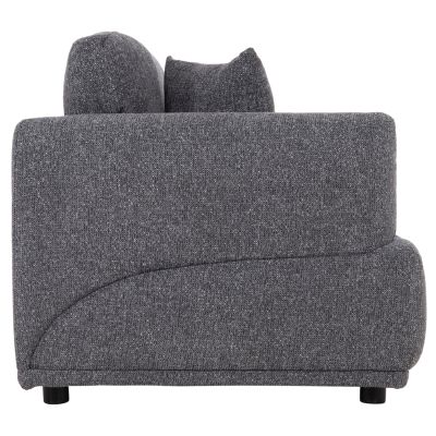 SOFA 3-SEATER STRUCTO-GREY FABRIC 227x94x88Hcm.