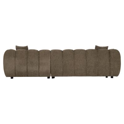 CORNER SOFA (RIGHT) LYKKE HM3326.03R GREEN FABRIC 280x89-165(chaise)x70Hcm.