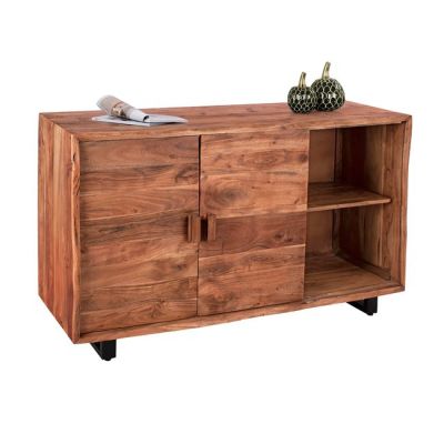 Бюфет HM8184 Никол от акациево дърво масив естествено 160x45x92см