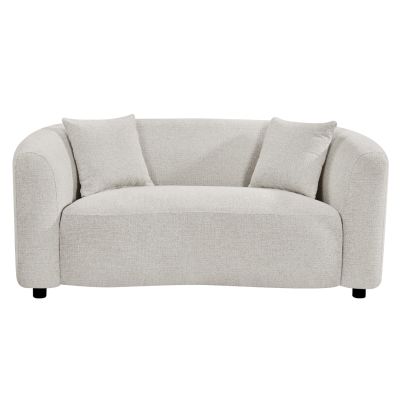 SOFA 2-SEATER NORD HM3322.02 LIGHT BEIGE FABRIC 170x91x75Hcm.