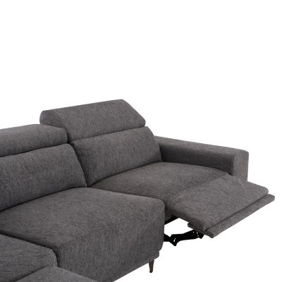 Ляв ъглов диван LUNARIS с разтегателна функция 307×267×74–94 см
