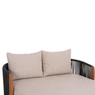 Augustus Double Daybed – 170 × 165 × 84 cm, Beige