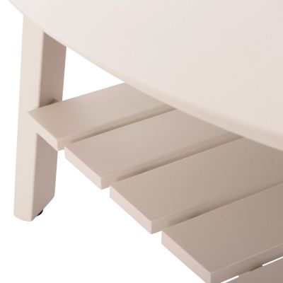 OUTDOOR LOUNGE SET 4PCS ENASTRON SM6194.05 BEIGE ALUMINUM & OLEFIN FABRIC