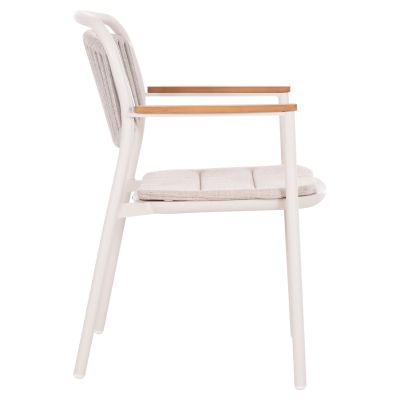 ΠΟΛΥΘΡΟΝΑ DEXTER SM6205.02 ΚΡΕΜ ΑΛΟΥΜΙΝΙΟ-ΜΠΕΖ P.E. ΣΧΟΙΝΙ & OLEFIN ΥΦΑΣΜΑ-ΤΕΑΚ ΜΠΡΑΤΣΑ