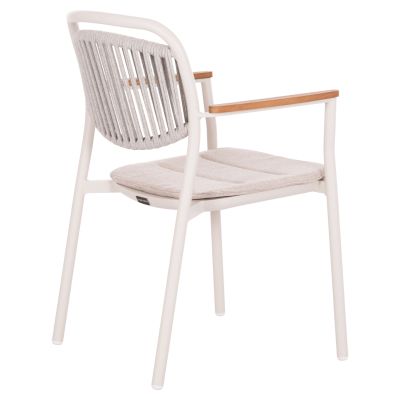 ΠΟΛΥΘΡΟΝΑ DEXTER SM6205.02 ΚΡΕΜ ΑΛΟΥΜΙΝΙΟ-ΜΠΕΖ P.E. ΣΧΟΙΝΙ & OLEFIN ΥΦΑΣΜΑ-ΤΕΑΚ ΜΠΡΑΤΣΑ