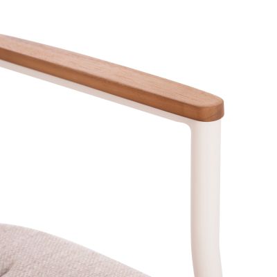 ΠΟΛΥΘΡΟΝΑ DEXTER SM6205.02 ΚΡΕΜ ΑΛΟΥΜΙΝΙΟ-ΜΠΕΖ P.E. ΣΧΟΙΝΙ & OLEFIN ΥΦΑΣΜΑ-ΤΕΑΚ ΜΠΡΑΤΣΑ