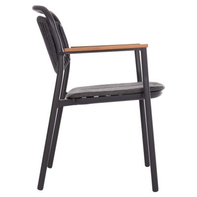 ΠΟΛΥΘΡΟΝΑ DEXTER SM6205.01 ΣΚΟΥΡΟ ΓΚΡΙ ΑΛΟΥΜΙΝΙΟ-ΣΧΟΙΝΙ-OLEFIN ΜΑΞΙΛΑΡΙ-ΤΕΑΚ ΜΠΡΑΤΣΑ