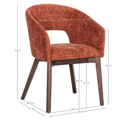 ΣΕΤ ΤΡΑΠΕΖΑΡΙΑΣ 7ΤΜΧ EMPIRE SM21229 ΚΕΡΑΜΙΚΟ TOP--ΠΟΡΤΟΚΑΛΙ ΥΦΑΣΜΑ